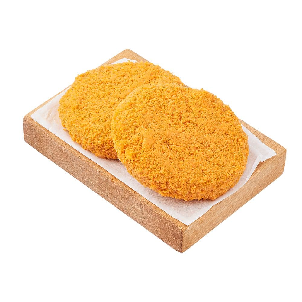 POIESZ Verse zalmburger gepaneerd 2 x 100 gram