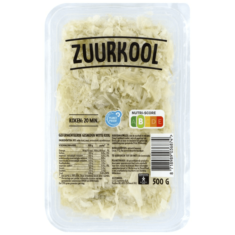 Zuurkool uit het vat