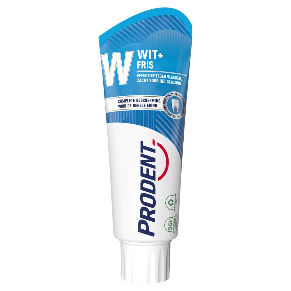 Prodent Tandpasta Wit + Fris 75 ML
