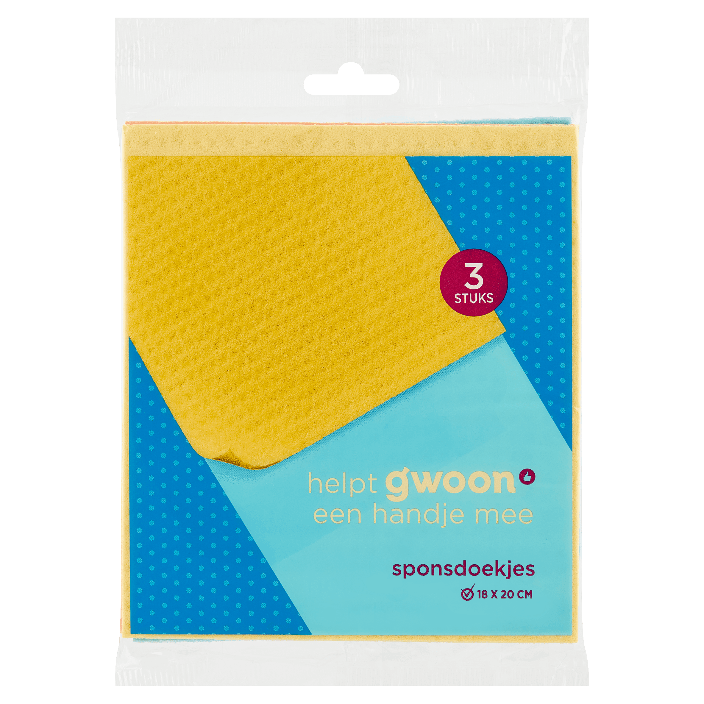 g'woon Sponsdoekjes