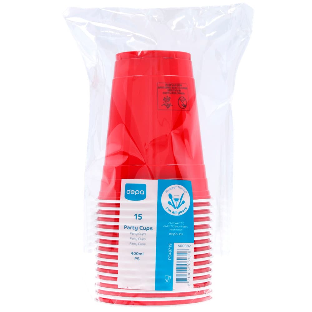 Depa Partycup Rood