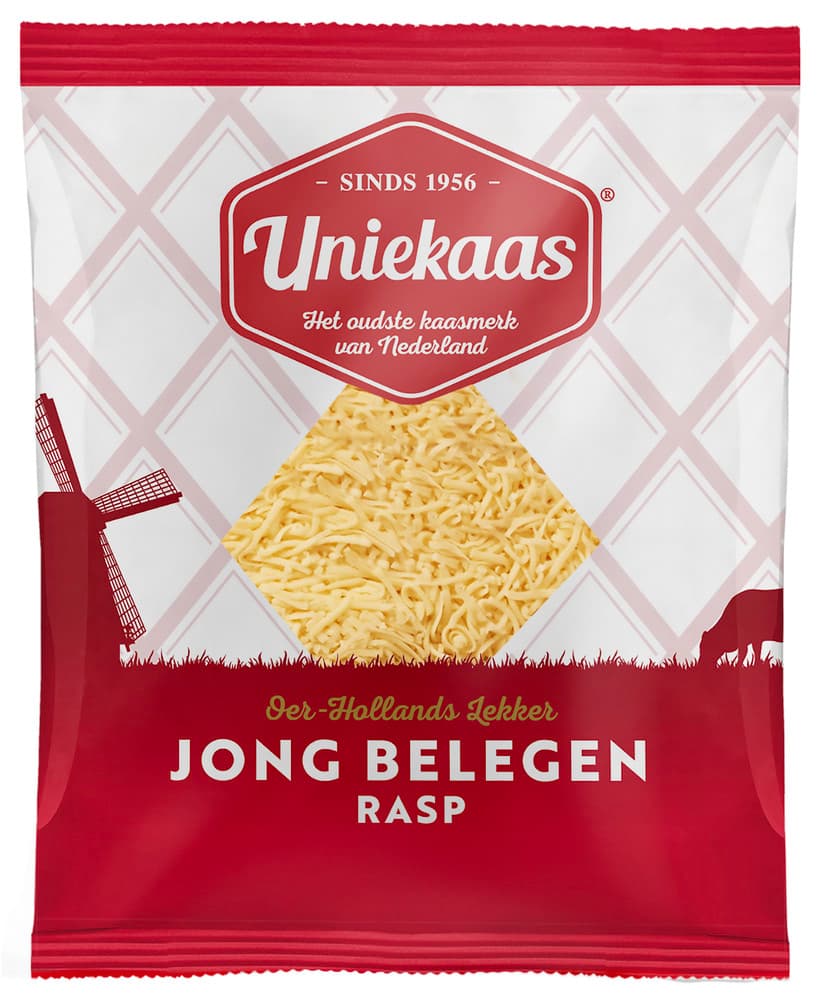 Uniekaas geraspte kaas jong belegen