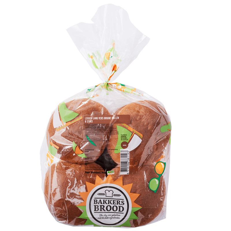 POIESZ Bruine bollen 8 st.