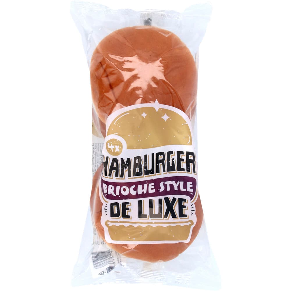 Luxe hamburgerbroodjes brioche wit