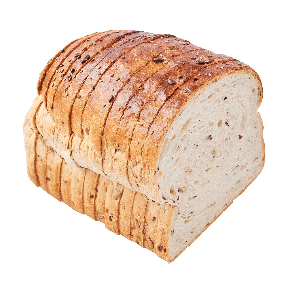 Bakkersbrood Wit meerzaden half