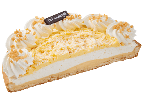 POIESZ Bananenvlaai half