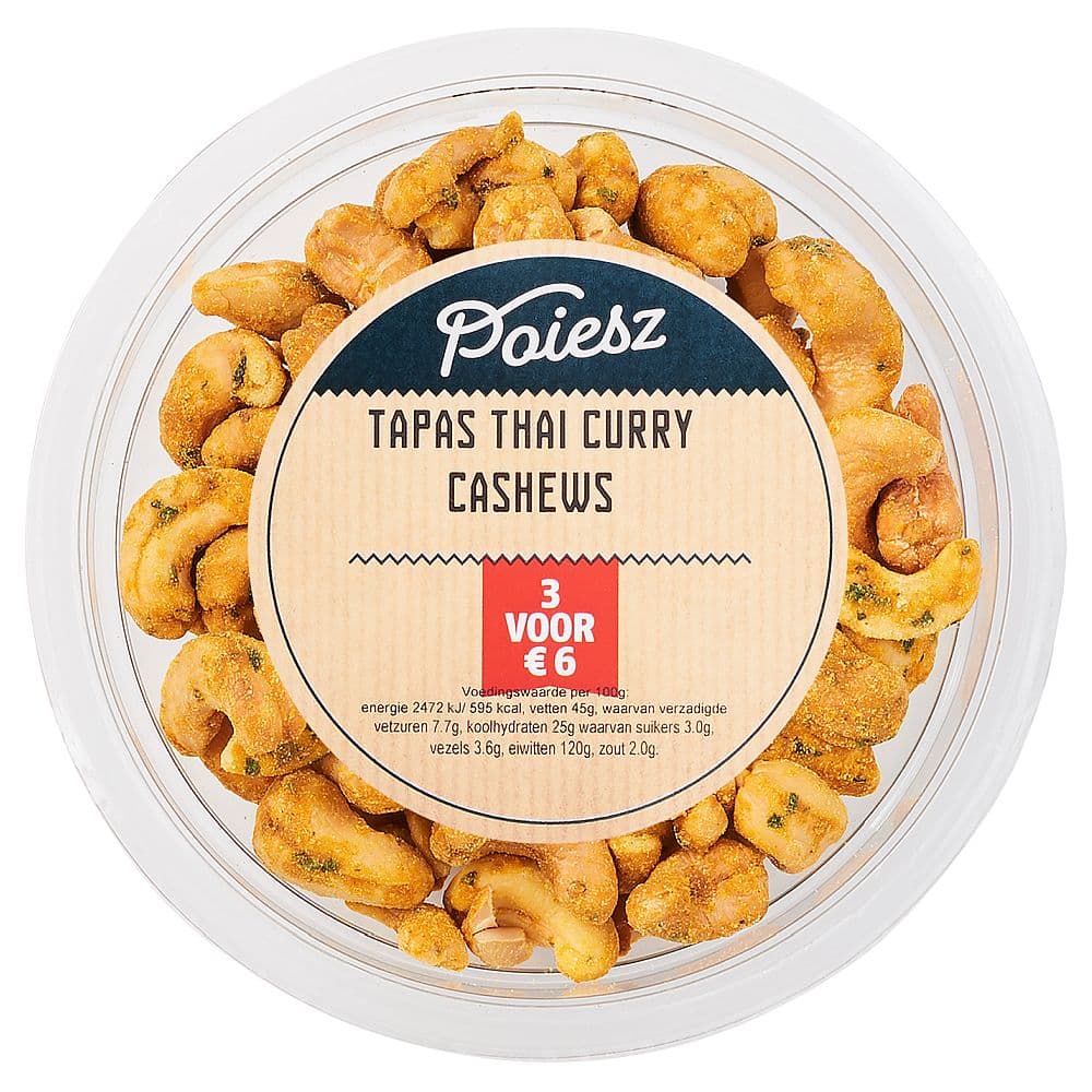 POIESZ Thai Curry cashews