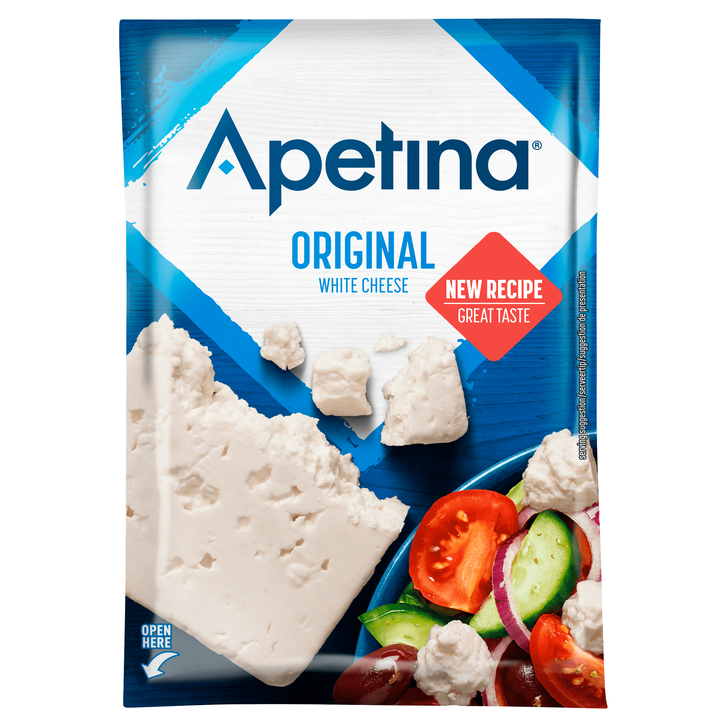 Arla Apetina Original Witte Kaas 45+