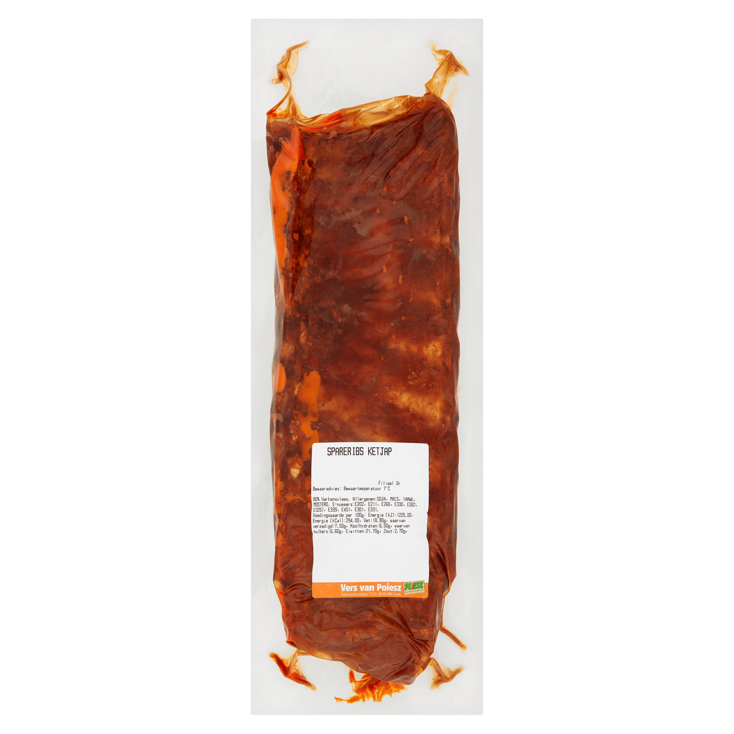 Poiesz Spareribs Zoet