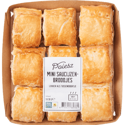 POIESZ Mini Saucijzenbroodjes