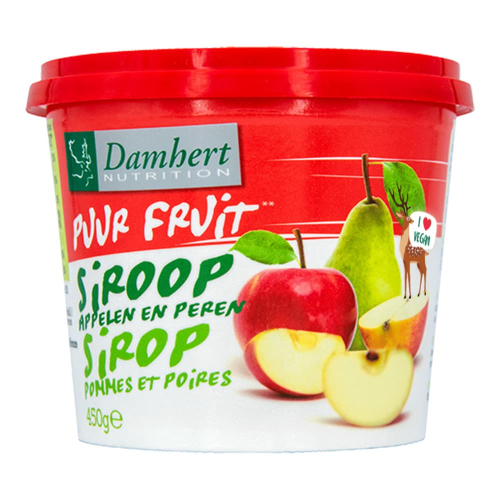 Damhert Appel-Peer Stroop zonder toegevoegde suikers