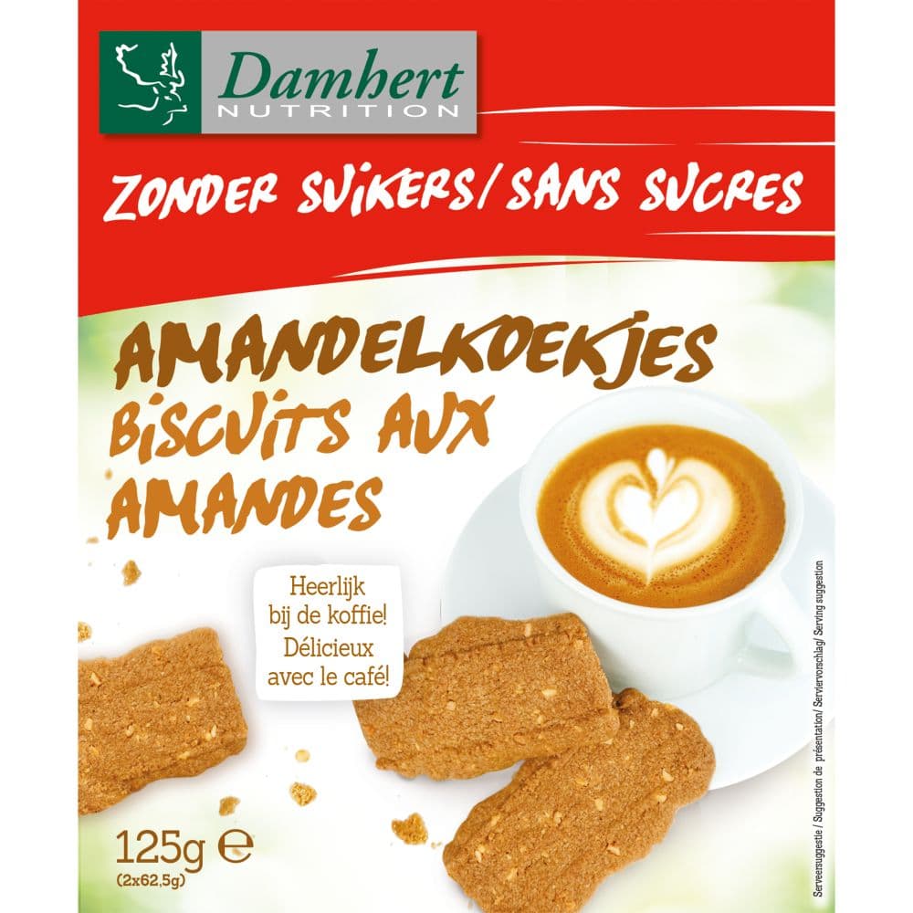 Damhert Amandelkoekjes Suikervrij