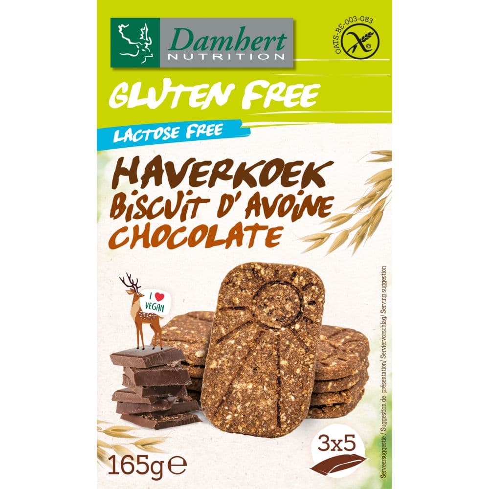 Damhert Haverkoek Chocolade Glutenvrij