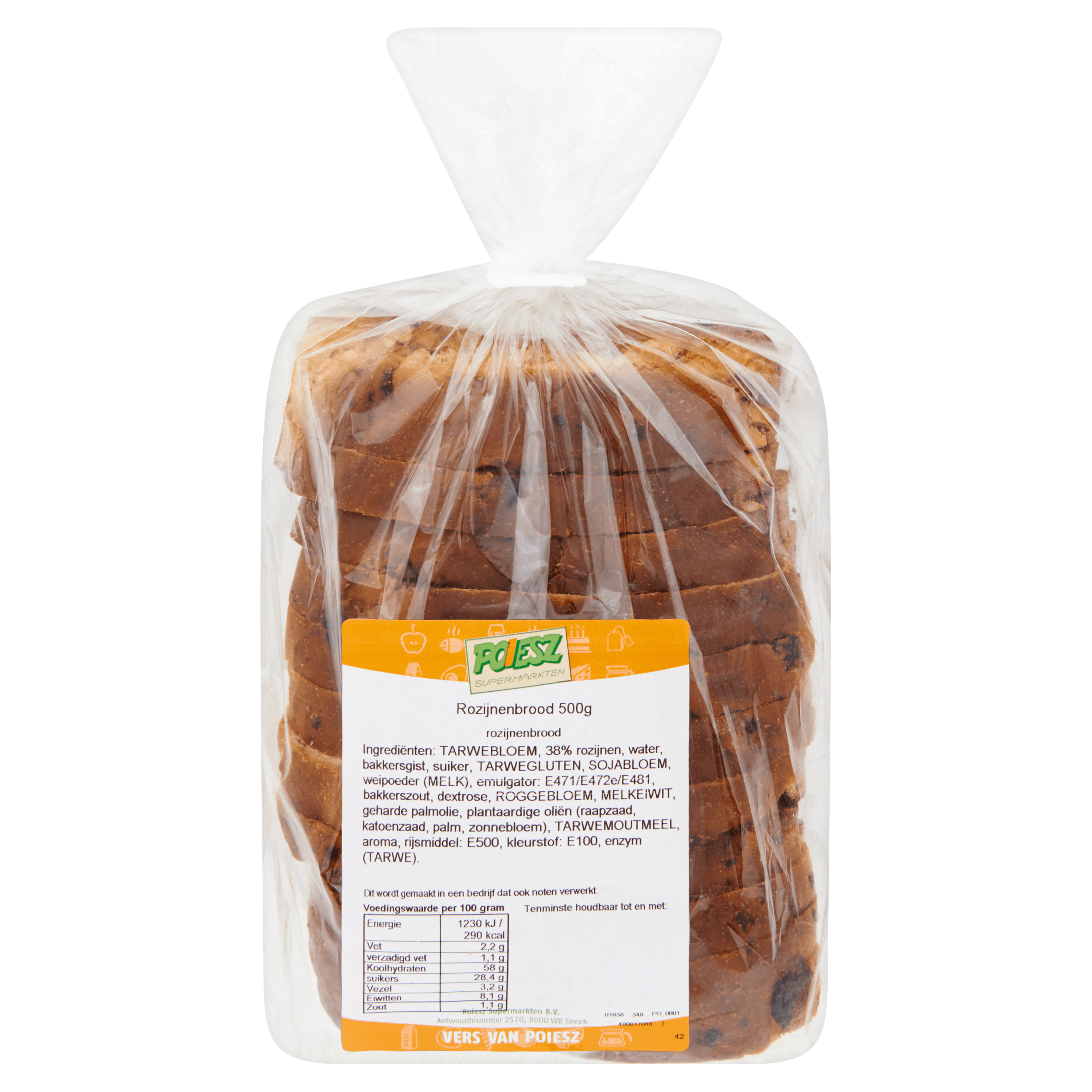 POIESZ Rozijnenbrood