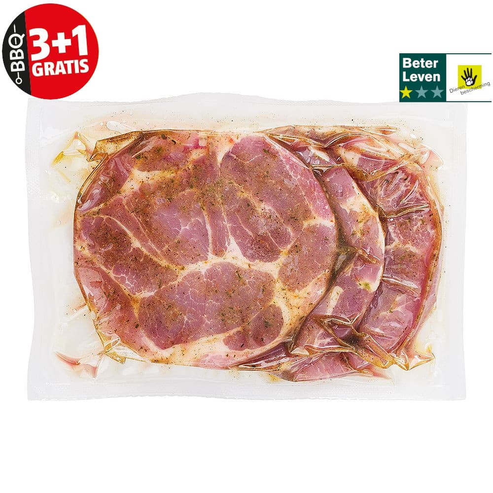 Poiesz BBQ procureurlapjes 3 stuks