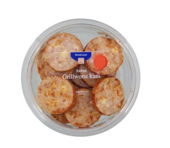 Weidenaar Grillworst kaas