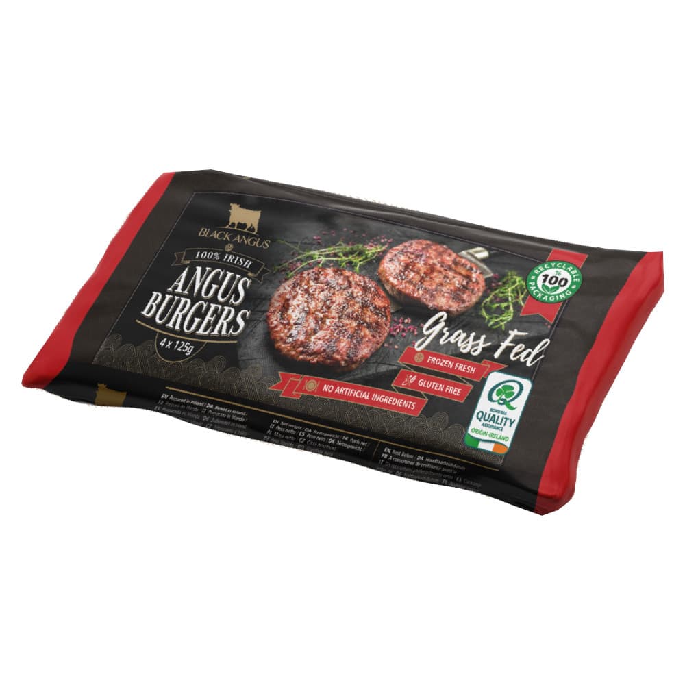DAWN BLACK ANGUS Black Angus Beefburgers