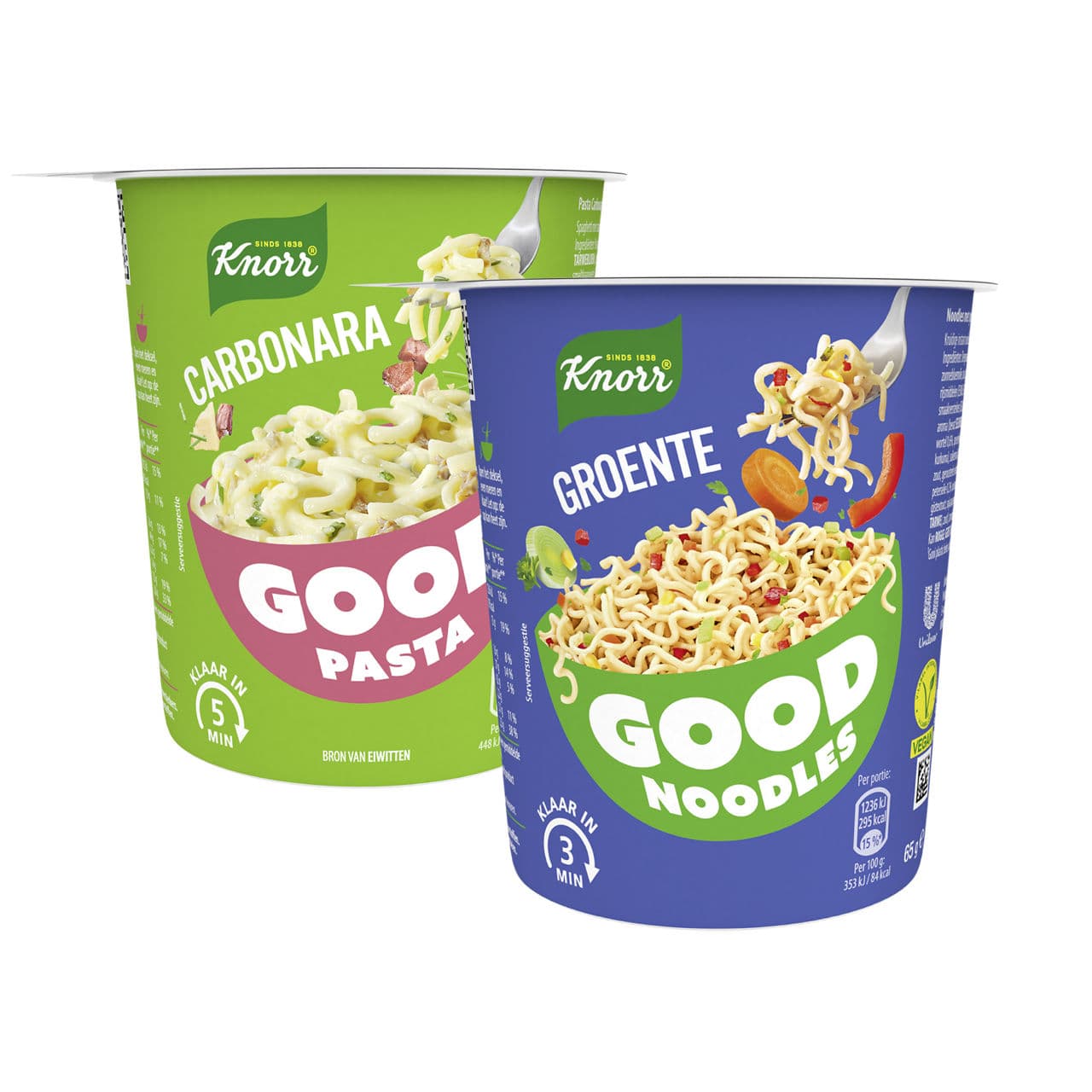 Good noodles of pasta