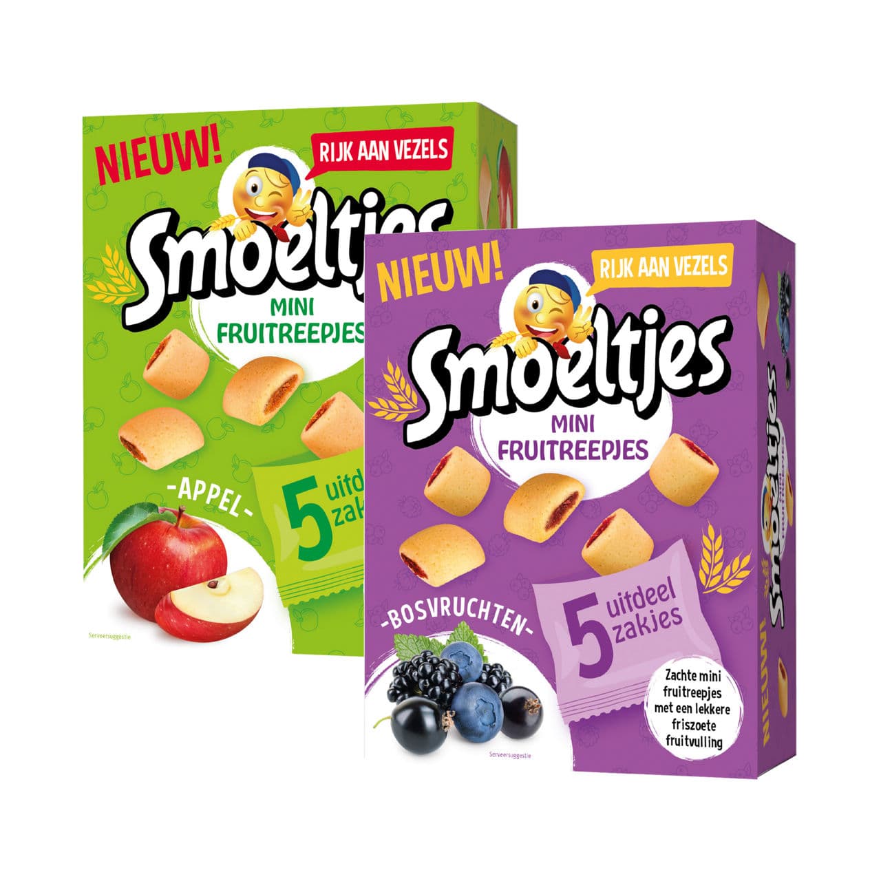Mini-fruitreepjes uitdeelzakjes