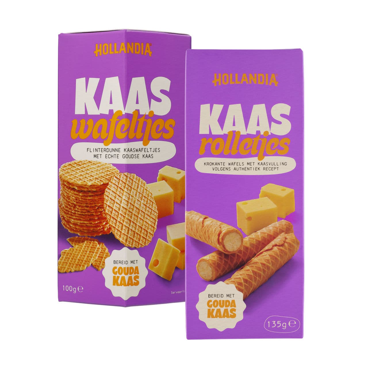 Kaaswafeltjes of -rolletjes