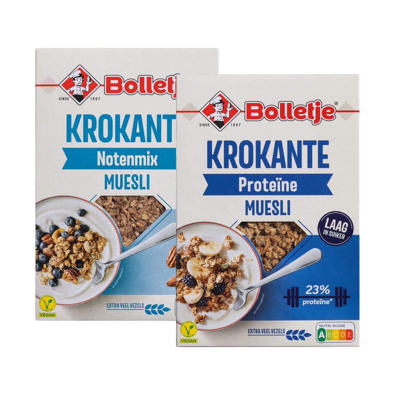 Muesli notenmix of proteïne