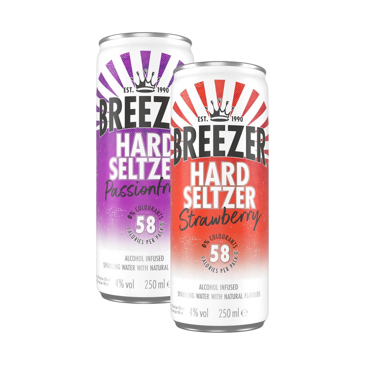 Hard seltzer of iced tea