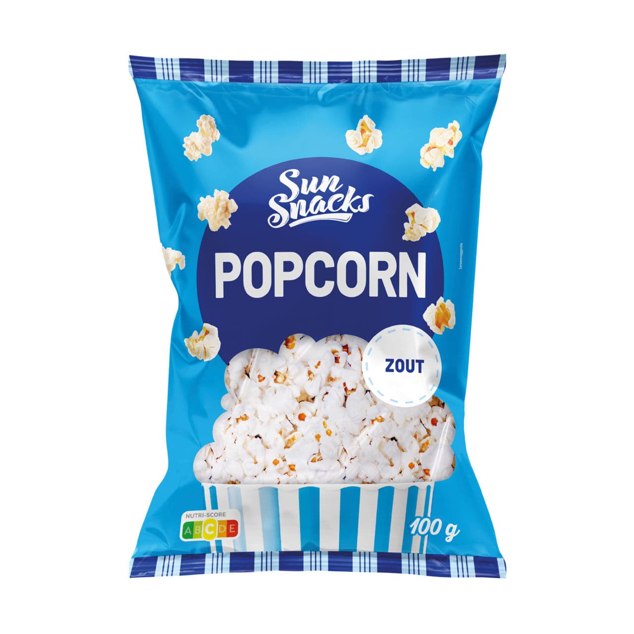 Zoute popcorn