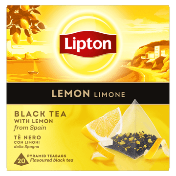 Lipton Zwarte Thee lemon