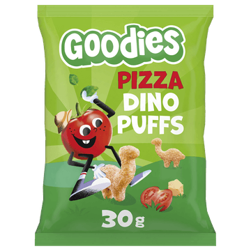 Goodies Snack Dino Puffs Pizza 30g