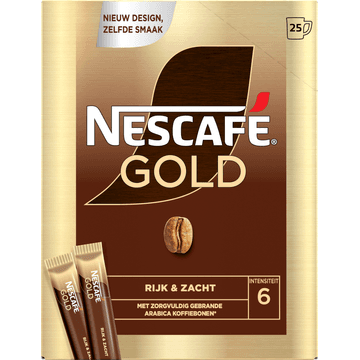 Nescafé Gold Instantkoffie 25 x 1,8 g