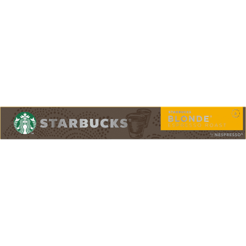 Starbucks® by Nespresso® Blonde Espresso Roast 10 Koffiecups
