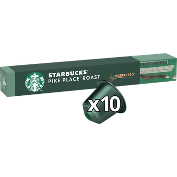 Starbucks® by Nespresso® Pike place Lungo 10 Koffiecups