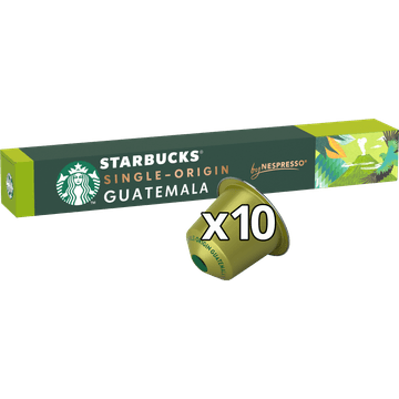Starbucks by Nespresso Single-Origin Coffee Guatemala 10 Stuks 52 g