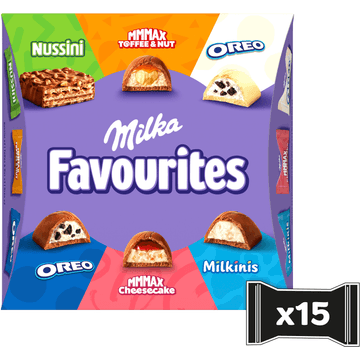 MILKA Favourites Praline Chocoladereep - Mini 141g