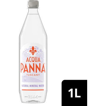 Acqua Panna Niet-Bruisend Mineraalwater 1L