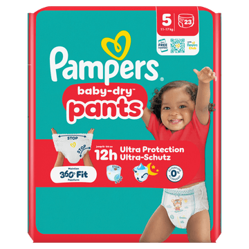 Pampers Baby-Dry Pants Maat 5, 23 Luierbroekjes