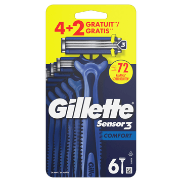 Gillette Sensor3 Comfort, Wegwerpscheermes