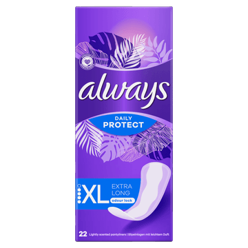 Always Daily Protect Extra Long OdourBlock technologie Inlegkruisjes
