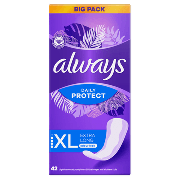 Always Daily Protect Extra Long Odour Block technologie Inlegkruisjes x42