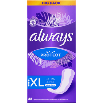 Always Inlegkruisjes protect extra long odour