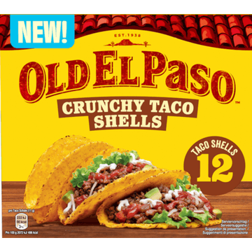 Old El Paso Crunchy Taco Shells 135g