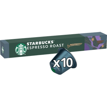 Starbucks by Nespresso Espresso Roast 10 Capsules 55 g