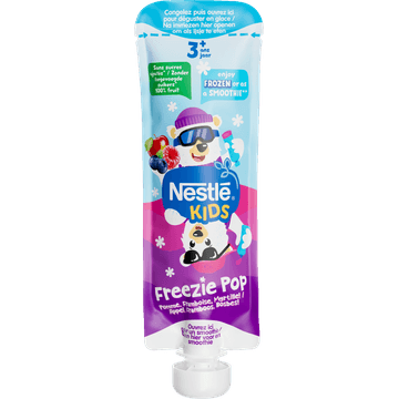 Nestlé Kids Freezie Pop Appel, Framboos, Bosbes! 3+ Jaar 70 g