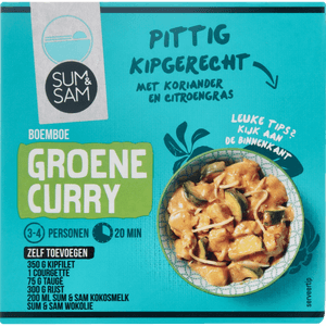 Sum&Sam Boemboe Groene Curry