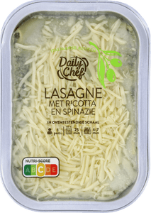 Daily Chef Lasagne Ricotta Spinazie