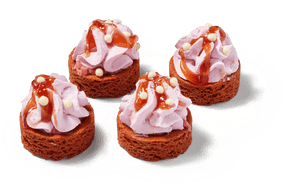 Aardbei Meringue Slofjes