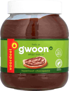 G'woon Hazelnootpasta