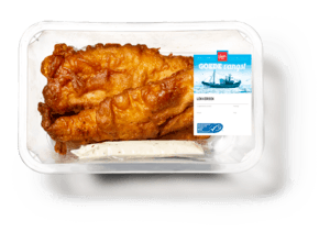 Goede Vangst Lekkerbek Met Ravigottesaus