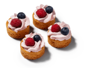 Mini Gebak Bosvruchten