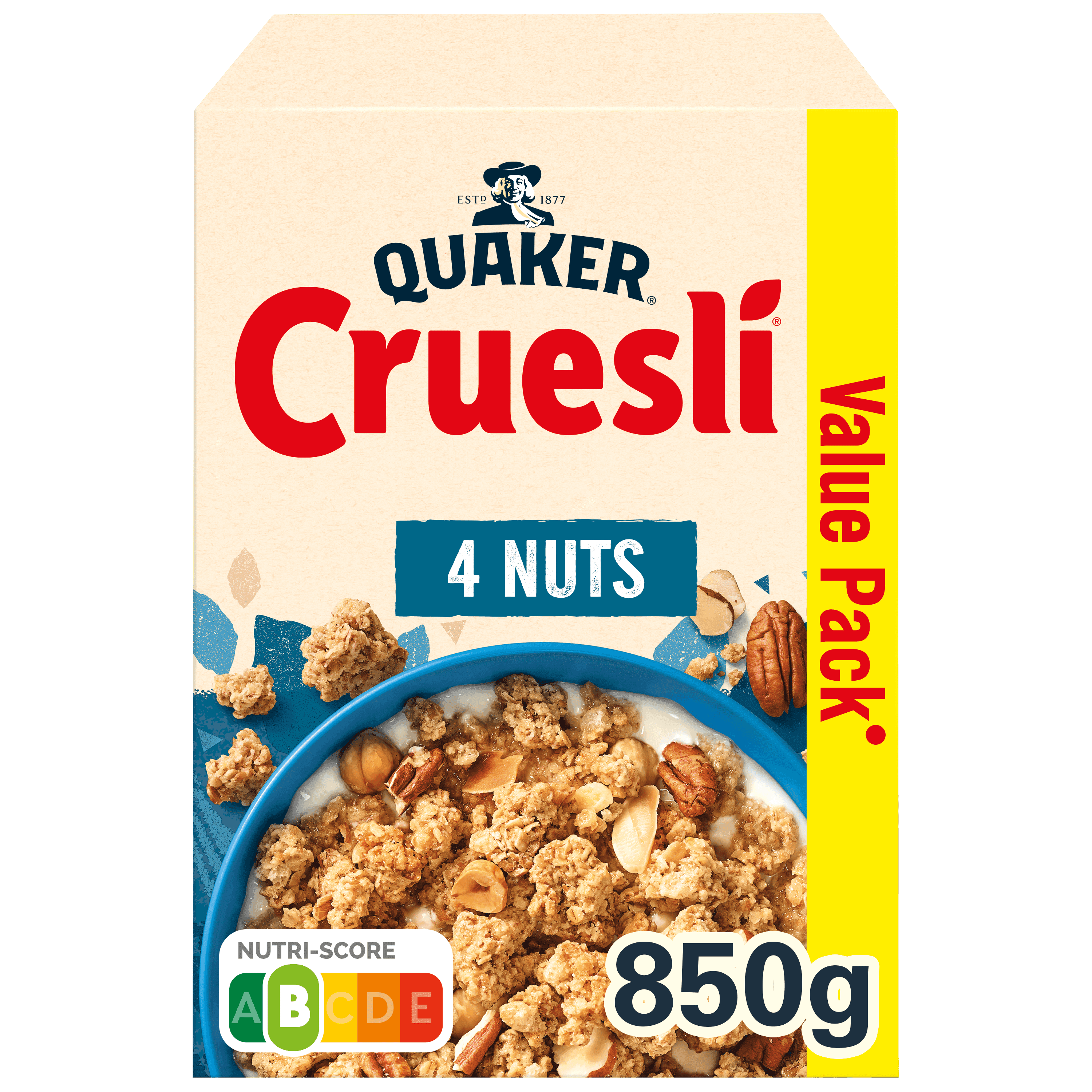 Quaker Cruesli 4 noten GVP